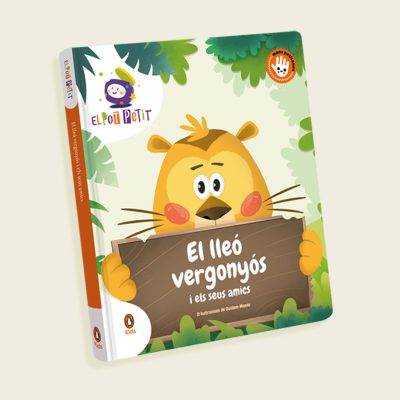 el lleó vergonyós i els seus amics llibre de cartró