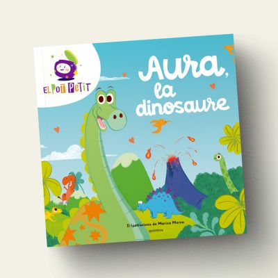 aura, la dinosaure personalitzat i firmat